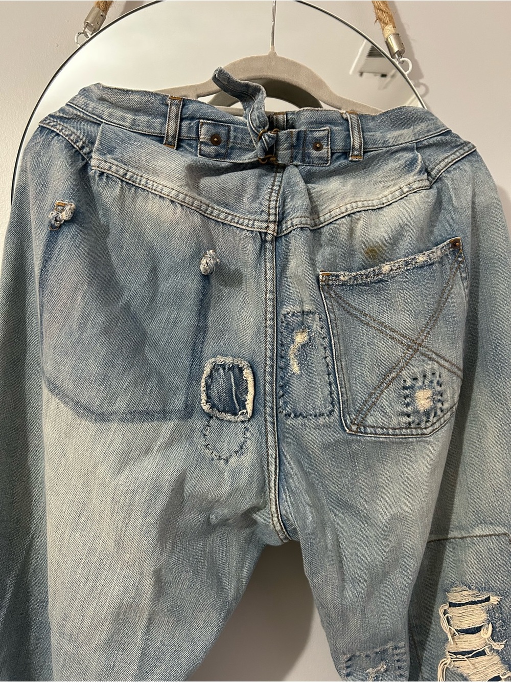 Magnolia Pearl Miner 213 Denim in Washed Indigo OSFM - Picture 8 of 13